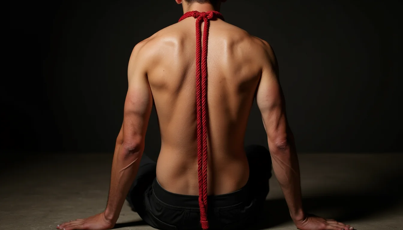 soumission, collier, ambiance feutrée, accessoires et décor de domination
